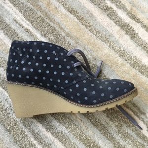 Boden Polka Dot Wedges